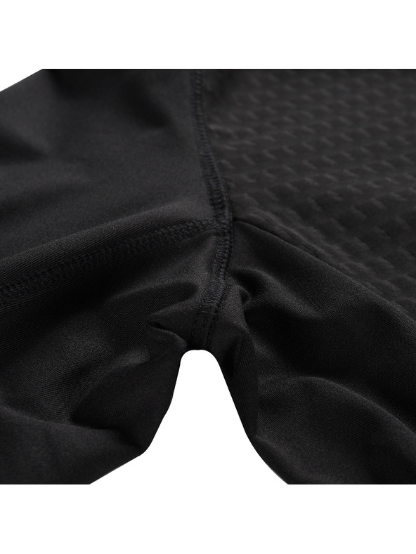 ALPINE PRO Мъжки суитшърт с цип с разтегливост ALPINE PRO QUERT 2 черен