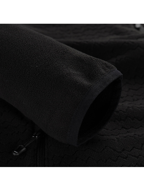 ALPINE PRO Мъжки поларен суитшърт ALPINE PRO SIUS 3 черен