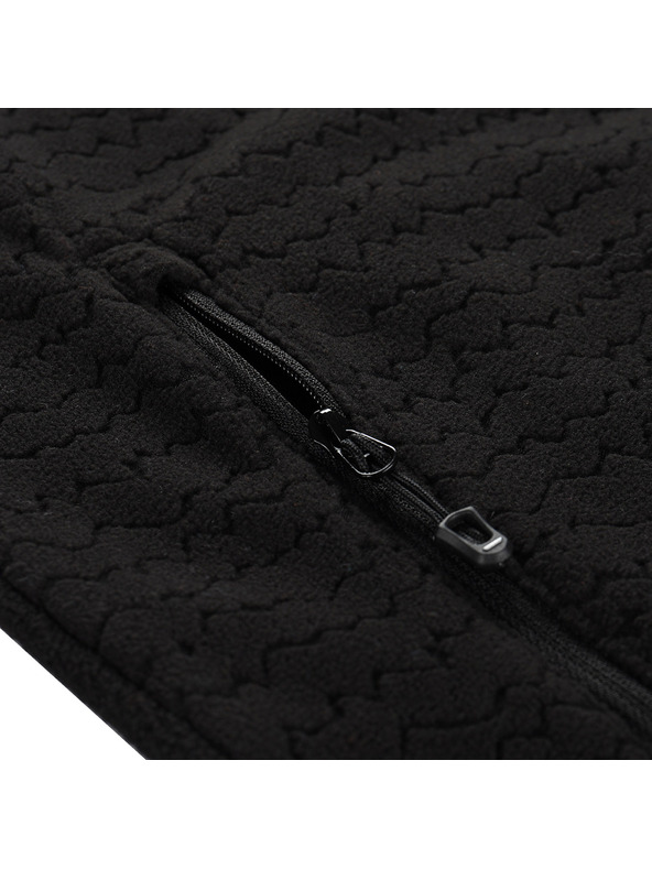 ALPINE PRO Мъжки поларен суитшърт ALPINE PRO SIUS 3 черен