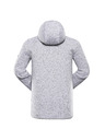 ALPINE PRO Мъжки топъл суитшърт с цип ALPINE PRO ZEG 2 white