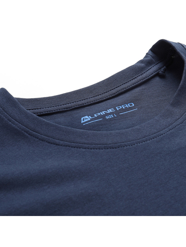 ALPINE PRO Мъжка памучна тениска ALPINE PRO DOMEN лунно океанско синьо варианта pa