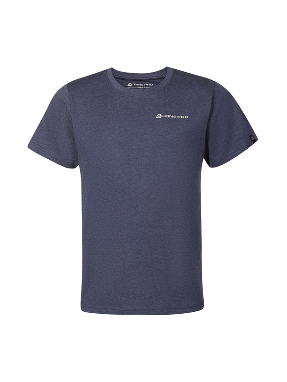 ALPINE PRO Мъжка тениска от неизмачкваем материал ALPINE PRO NOGER mood indigo