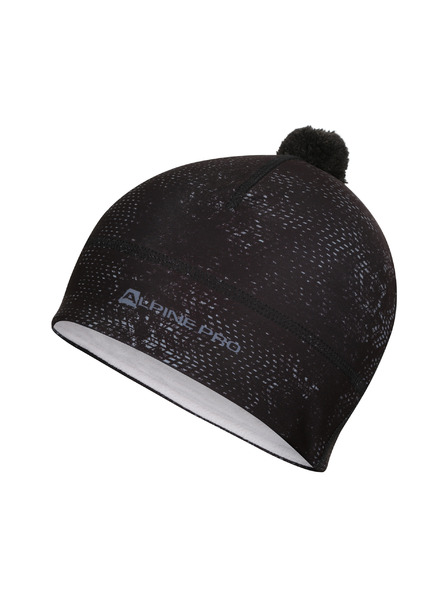 ALPINE PRO Функционална шапка с помпон ALPINE PRO ABERE black вариант pc