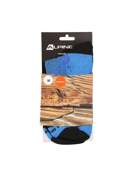 ALPINE PRO Спортни глезенови чорапи ALPINE PRO GANGE dazzling blue