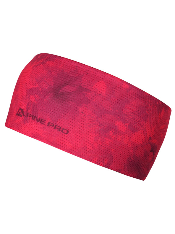 ALPINE PRO Спортна бързосъхнеща лента за глава ALPINE PRO MUSA 2 fuchsia red вариант pb