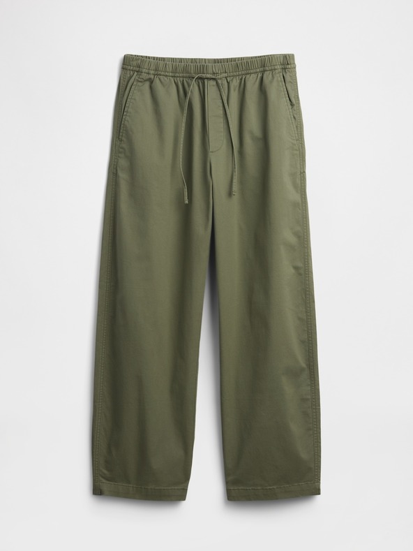 GAP Панталони High Rise Easy Barrel Khakis GAP