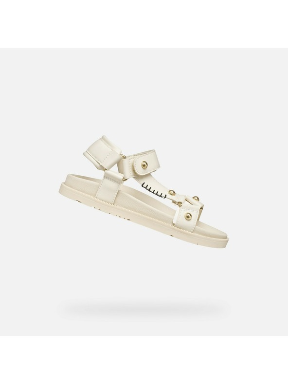 Geox Кремави детски сандали Geox Sandal Foammentera