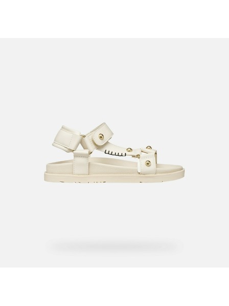 Geox Кремави детски сандали Geox Sandal Foammentera