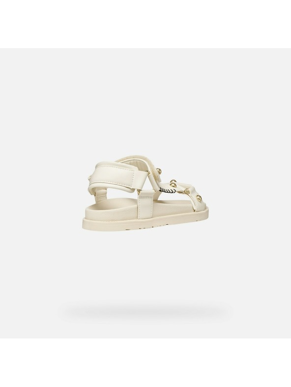 Geox Кремави детски сандали Geox Sandal Foammentera