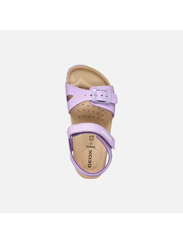 Geox Виолетови детски сандали Geox Adriel
