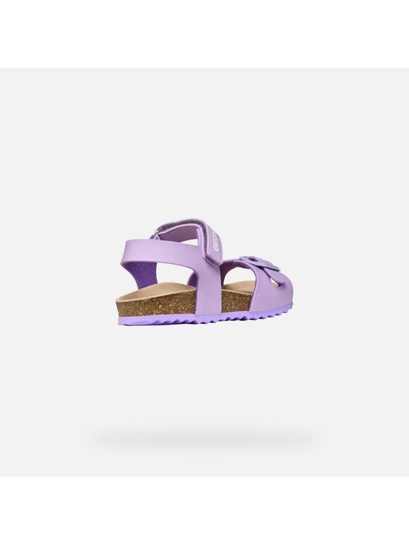 Geox Виолетови детски сандали Geox Adriel