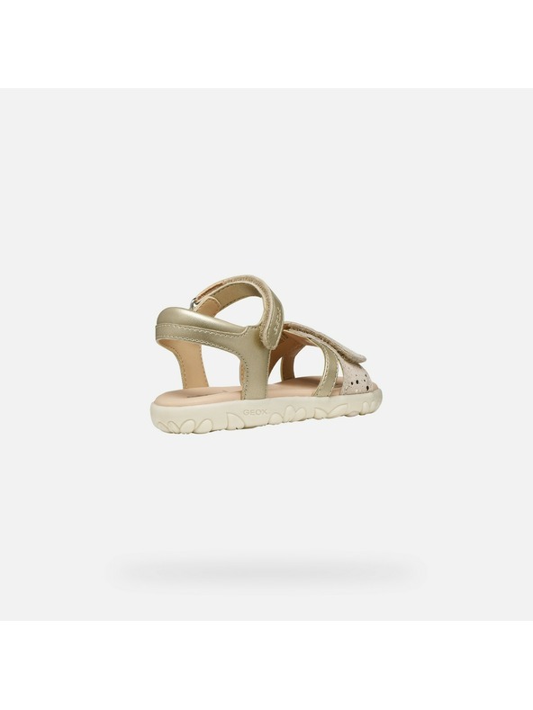 Geox Златни детски сандали Geox Sandal Haiti