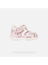 Geox Светлорозови детски сандали за първи стъпки Geox Sandal Zapito