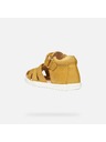 Geox Жълти детски сандали за първи стъпки Geox Sandal Macchia