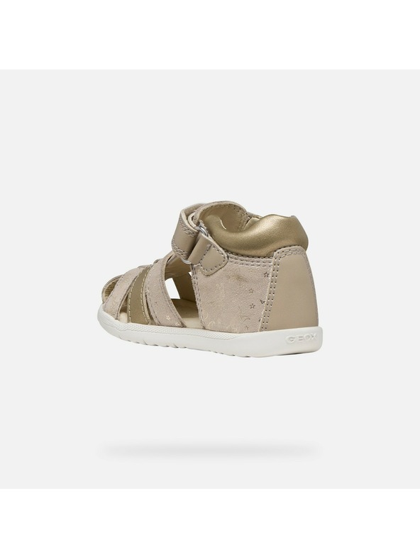 Geox Бежови детски сандали за първи стъпки Geox Sandal Macchia
