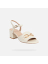 Geox Кремави дамски сандали Geox New Eraklia 50
