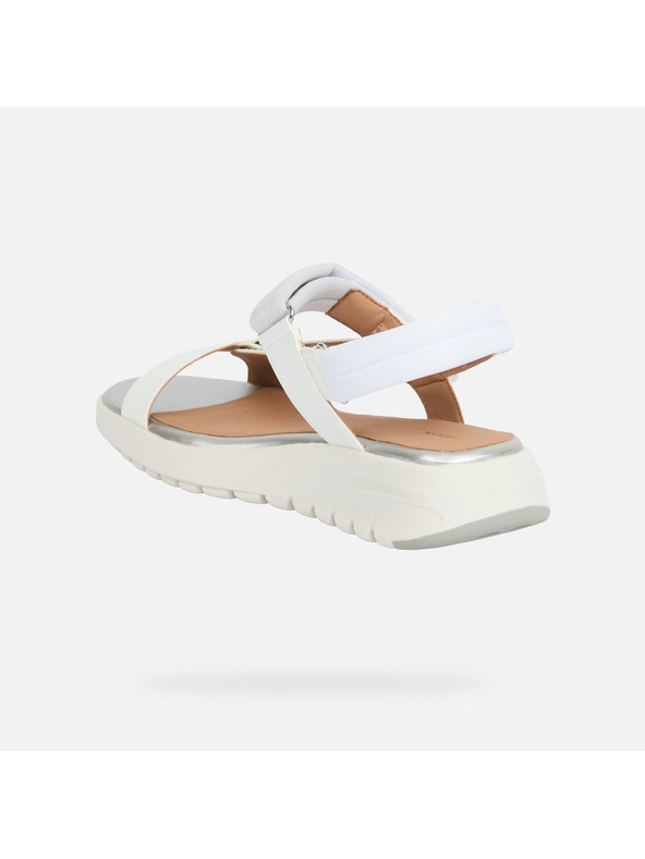 Geox Бели дамски сандали Geox Flextride S