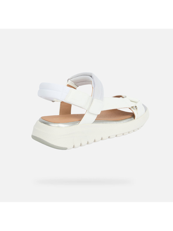 Geox Бели дамски сандали Geox Flextride S