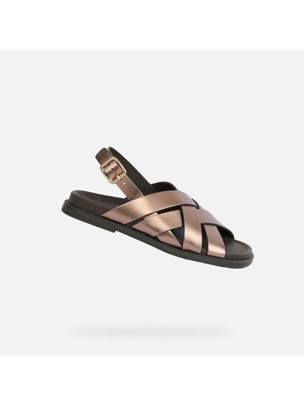 Geox Кафяви дамски сандали Geox Adelash