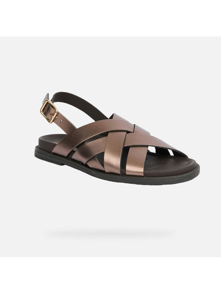 Geox Кафяви дамски сандали Geox Adelash