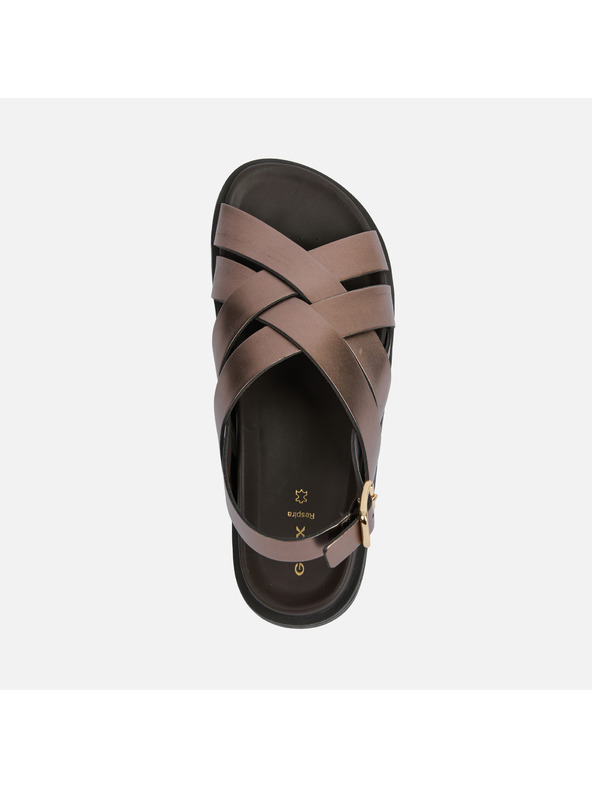 Geox Кафяви дамски сандали Geox Adelash