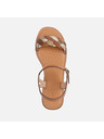 Geox Кафяви дамски сандали Geox Maddalusiac