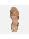 Geox Бежови дамски сандали Geox New Eraklia 50