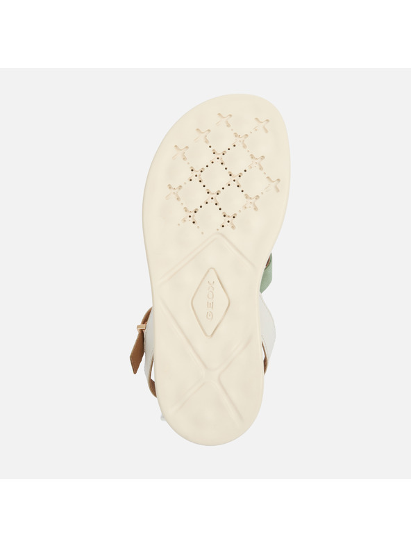 Geox Кремави дамски сандали Geox Xand 2S