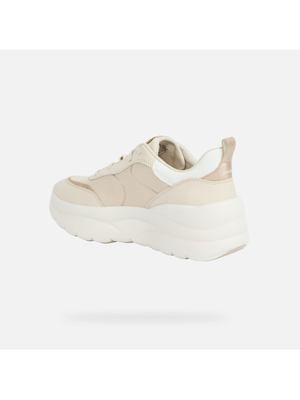 Geox Кремави дамски обувки Geox Xtros