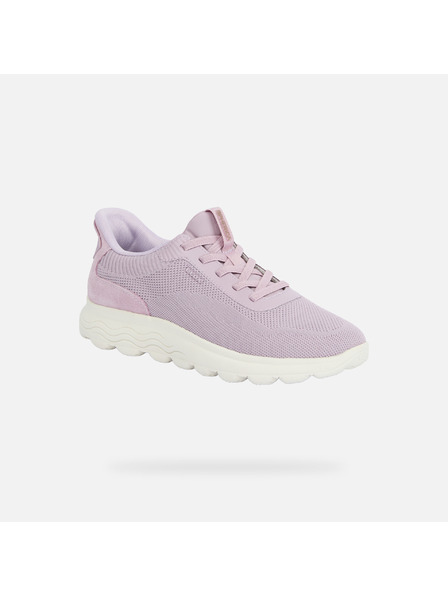Geox Виолетови дамски обувки Geox Spherica Plus Fast in