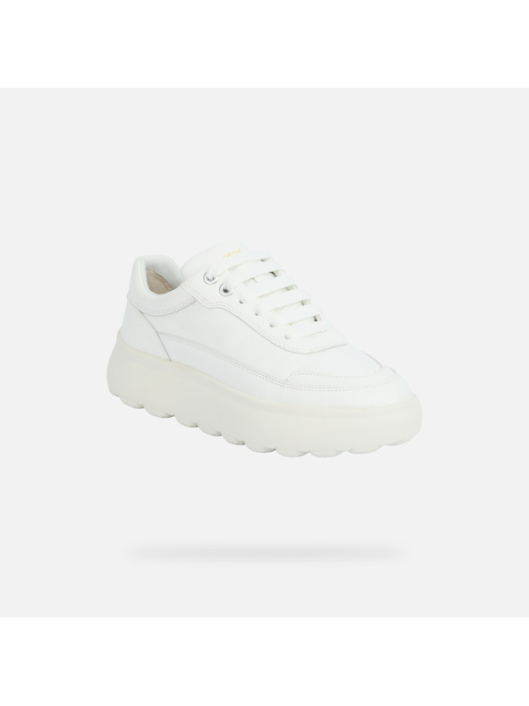 Geox Бели дамски маратонки Geox Spherica Ec4.1