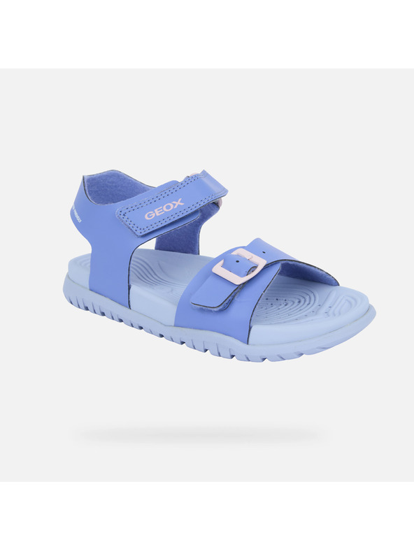 Geox Виолетови детски сандали Geox Fusbetto
