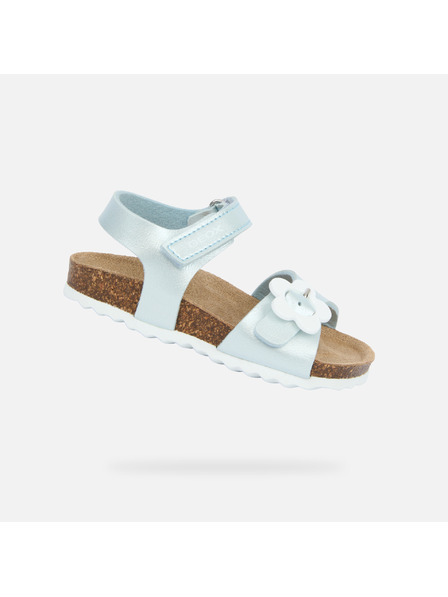 Geox Тюркоазени детски сандали Geox Chalki