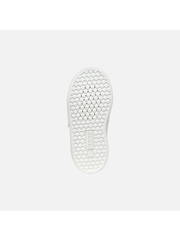 Geox Бели маратонки Geox Eclyper за момичета