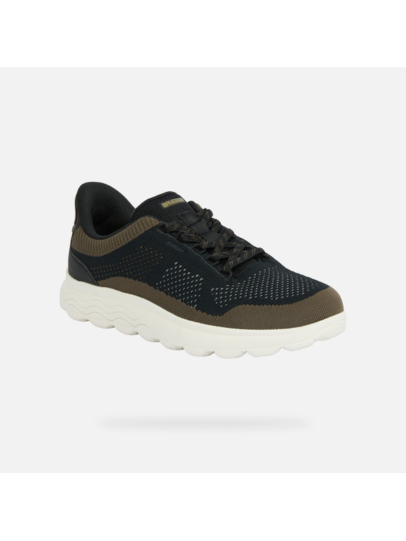 Geox Черни мъжки тенис обувки Geox Spherica Plus Fast in