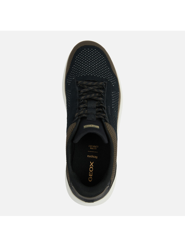 Geox Черни мъжки тенис обувки Geox Spherica Plus Fast in