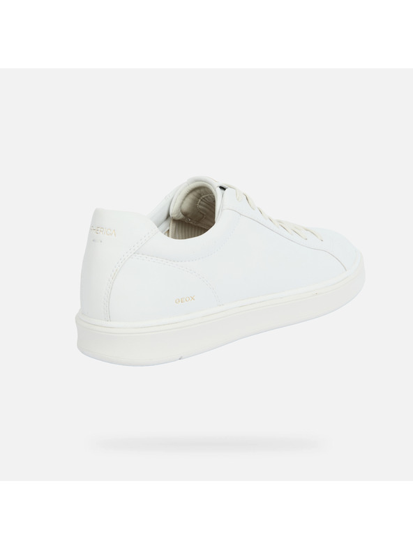 Geox Бели мъжки тенис обувки Geox Spherica Actif X4