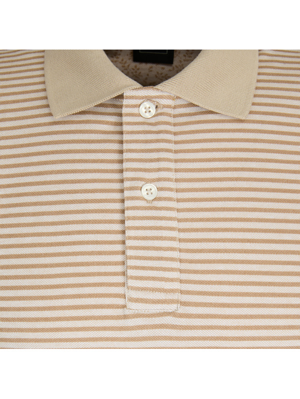 Geox Бежово мъжко поло тениче Geox