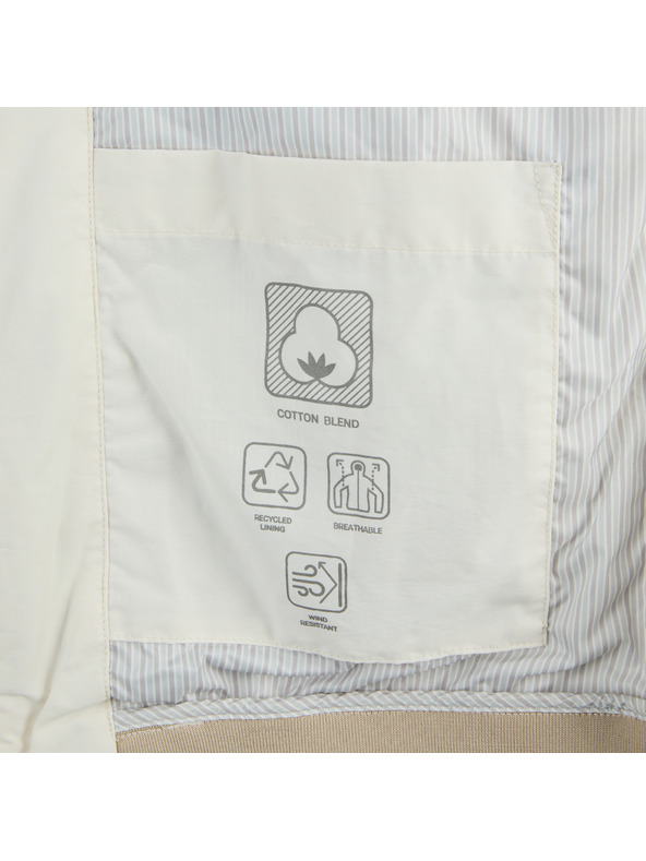 Geox Кремава мъжка бомбер якета Geox Vincit