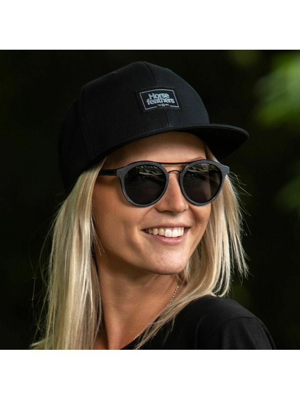 Horsefeathers Слънчеви очила Nomad - brushed black/gray