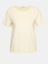 Orsay Кремава дамска тениска с апликация ORSAY