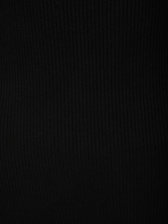 Orsay Черна дамска рокля с дължина до коляното ORSAY