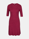 Orsay Дамска рокля бордо до коляното ORSAY