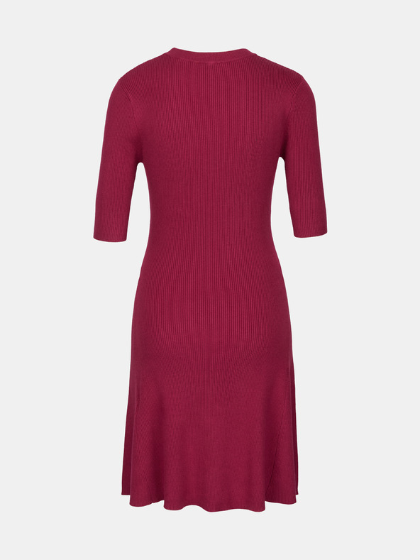 Orsay Дамска рокля бордо до коляното ORSAY