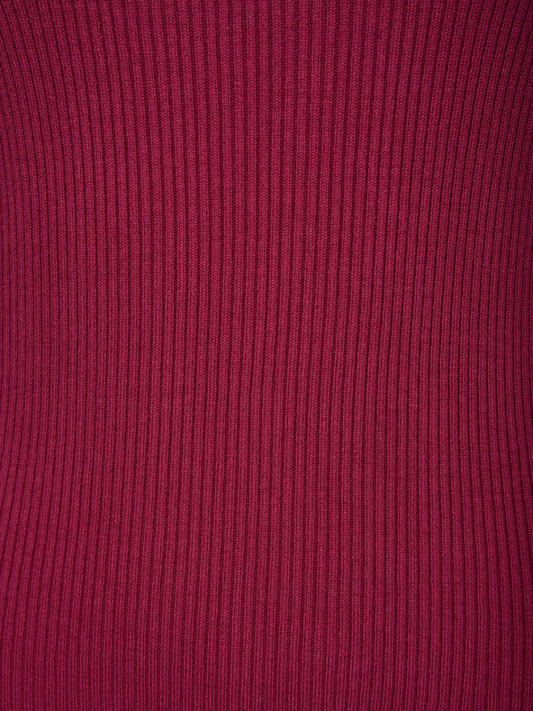 Orsay Дамска рокля бордо до коляното ORSAY