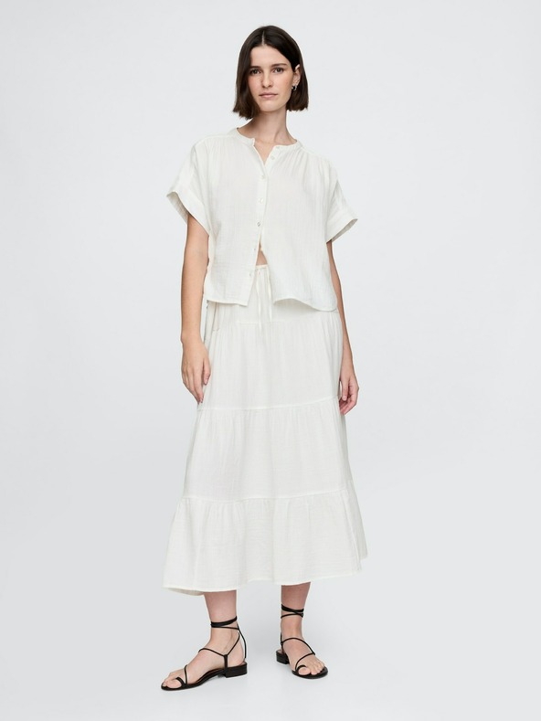 GAP Муселинова риза с големи размери GAP