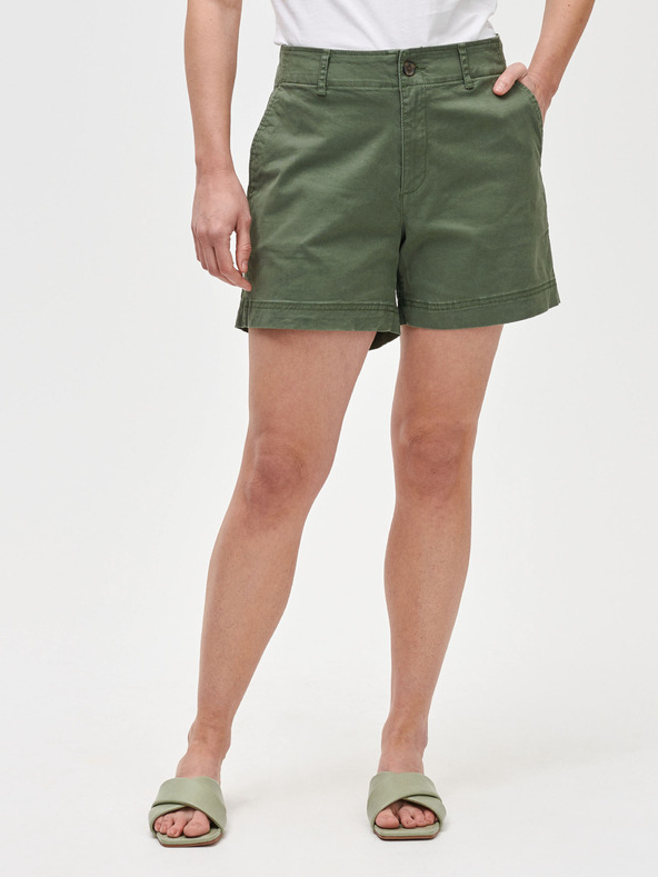 GAP Къси панталони mid rise khaki GAP