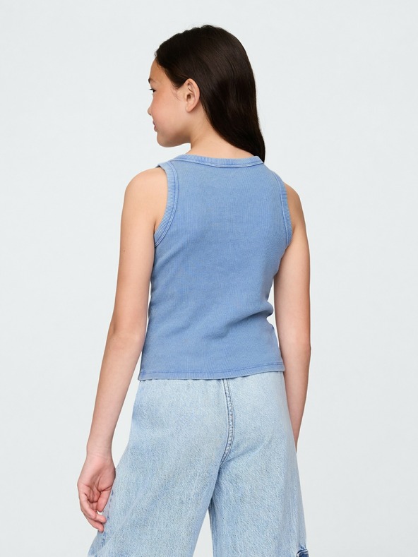 GAP Детски ребрест потник с лого GAP