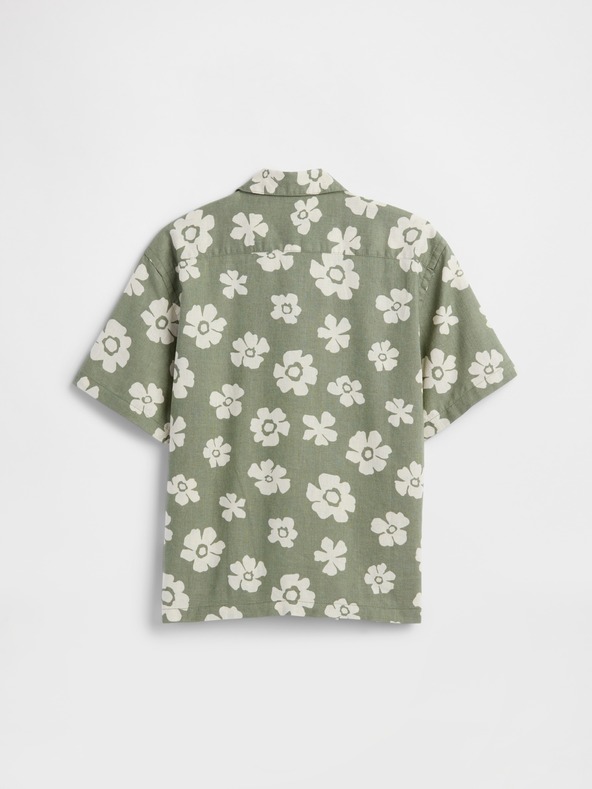 GAP Бебешка ленена риза GAP