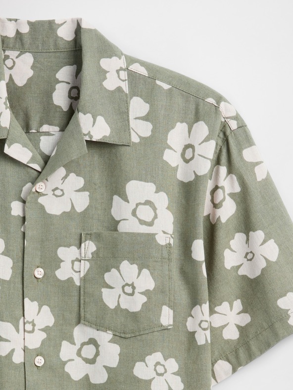 GAP Бебешка ленена риза GAP